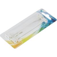 Verbinder 38997EB in Weiß, 2-teilig - Transparent/Weiß, Kunststoff (10cm) - Modern Living