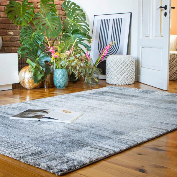 HOCHFLORTEPPICH MY CANYON 970 - Grau, Basics, Textil (80/150cm)
