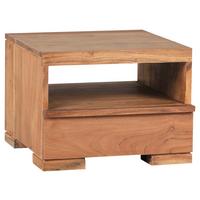 Nočna Omarica Mumbai - barve akacije, Konvencionalno, les (40/30/40cm) - MID.YOU