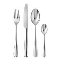 ZESTAW SZTUĆCÓW 55520 - kolor srebrny, Basics, metal (7/29/21cm)