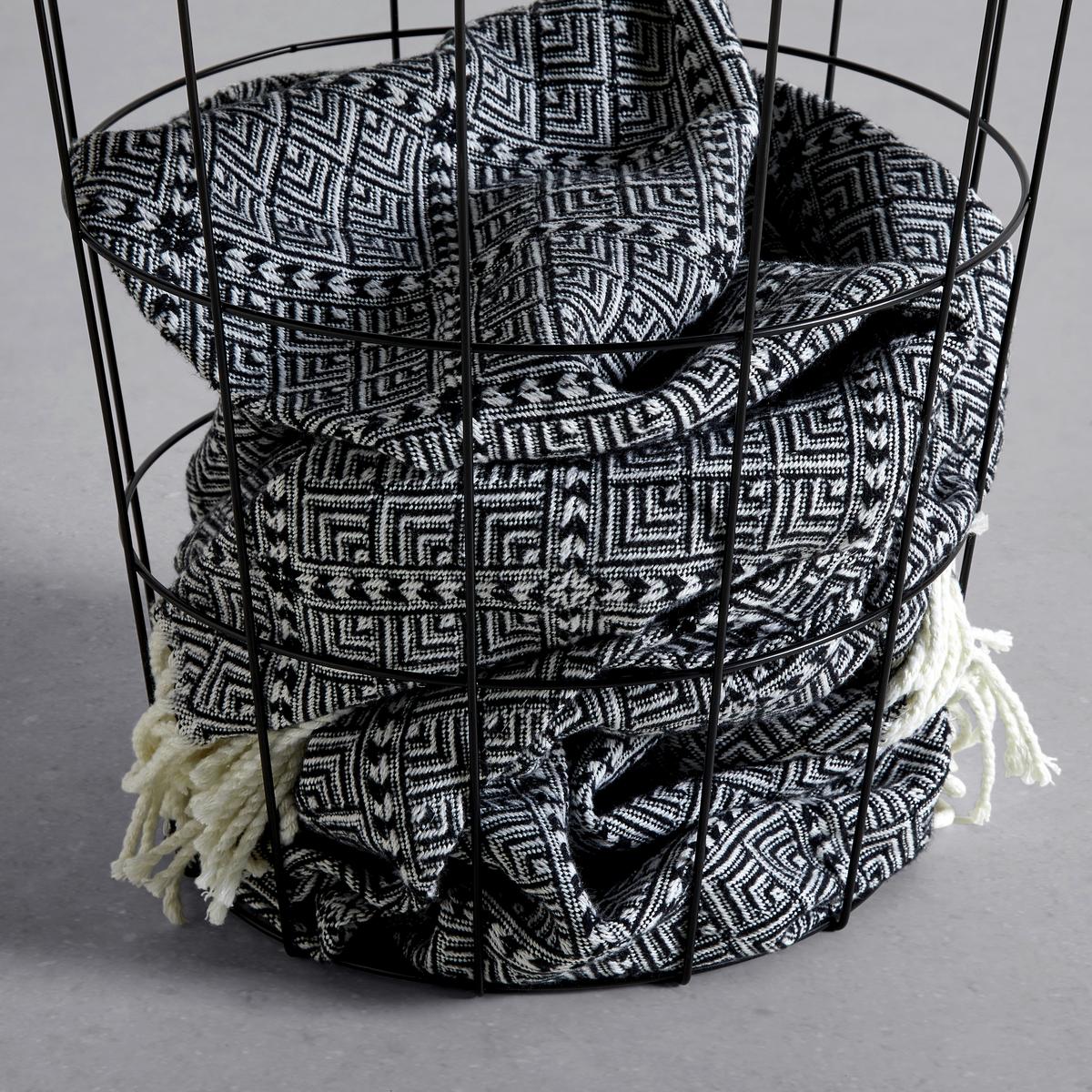 Okrasna Mizica Havanna - črna, Moderno, kovina/leseni material (38/38/40cm) - Mömax