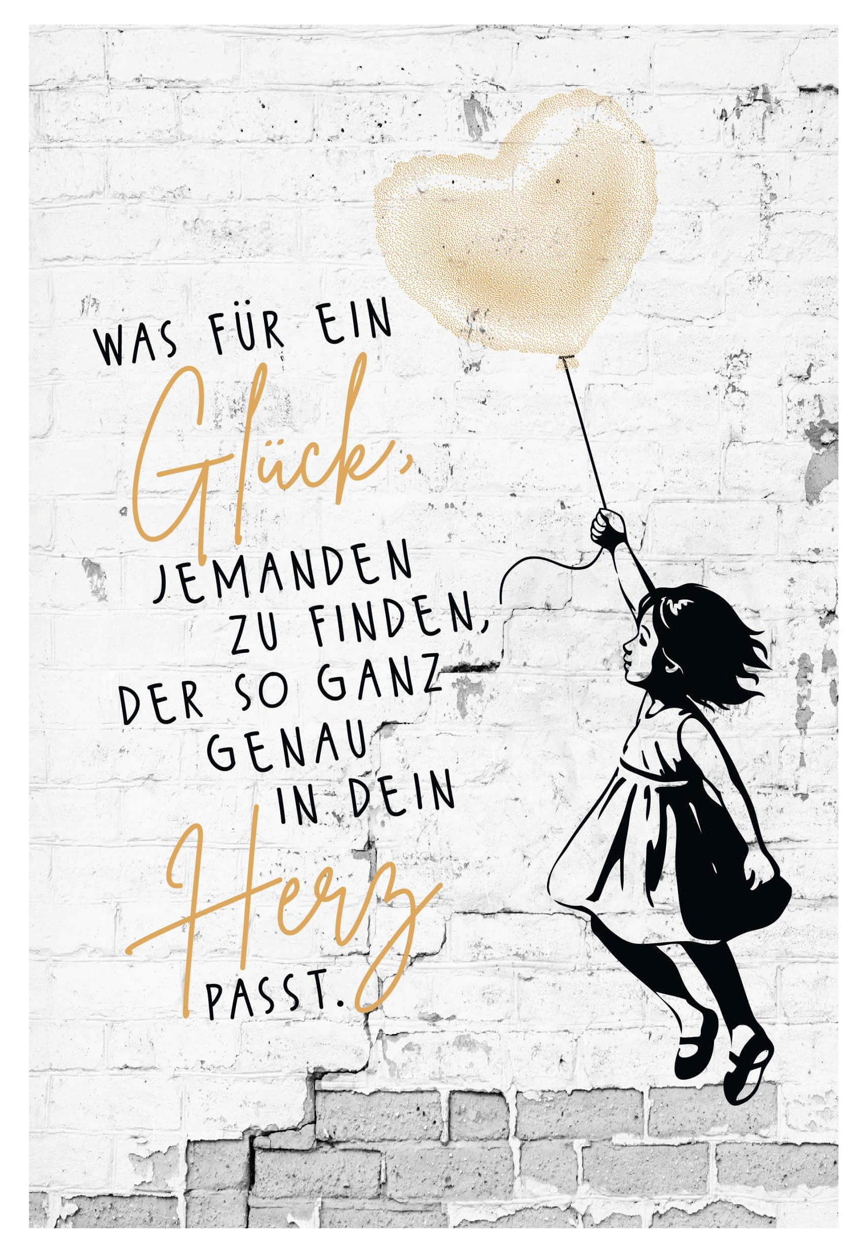 Postkarte Edelschwarz Multicolor - Basics, Papier (17,5/12cm)