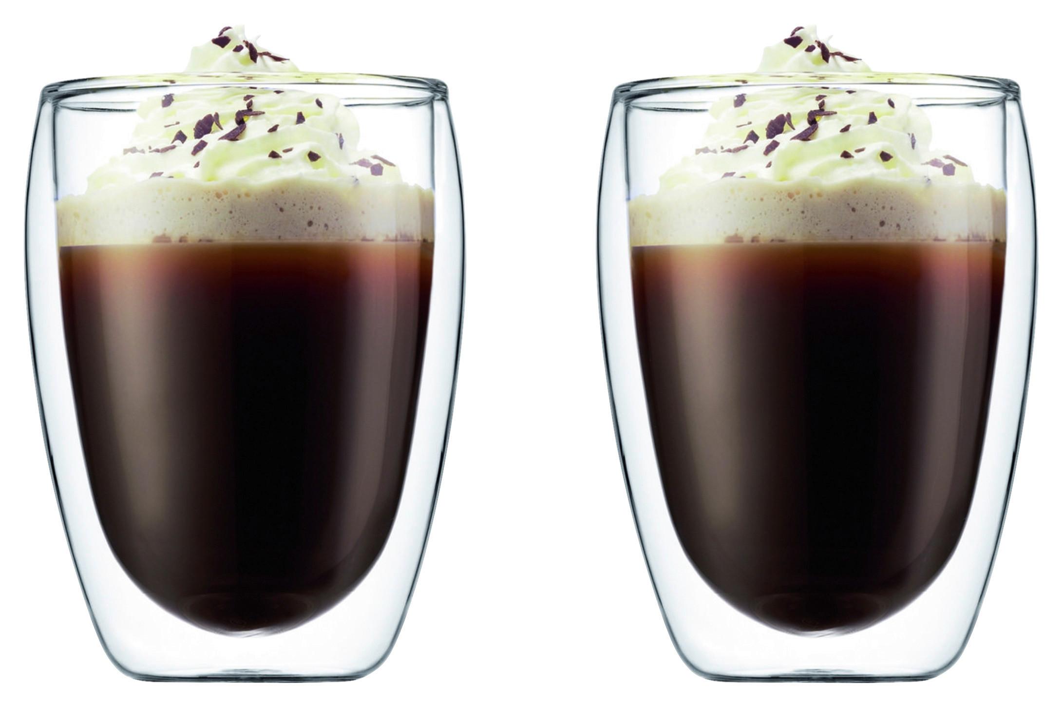 Gläserset Bodum Pavina ca. 350ml, 2-teilig - Transparent, MODERN, Glas (8/12cm) - Bodum