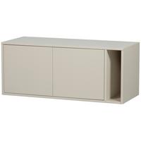Lowboard Settle Down Grau - Grau, Design, Holz (108/45/44cm) - Livetastic