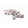 Animal de pluș Krokodil - crem/taupe, textil (85cm) - Modern Living