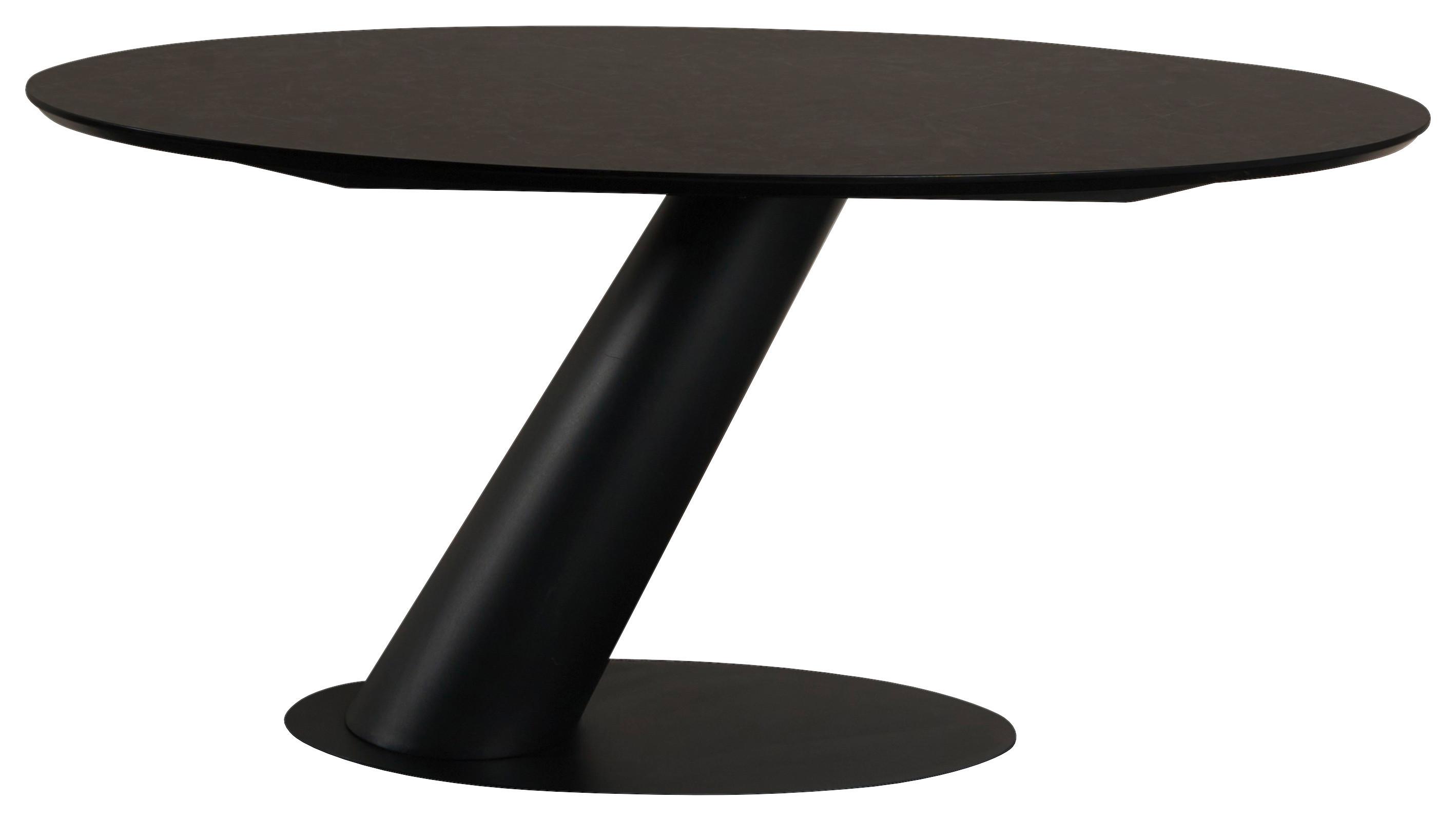 MATBORD STEVEN - svart, Design, metall/trämaterial (160/76/95cm) - Mömax