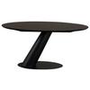 MATBORD STEVEN - svart, Design, metall/trämaterial (160/76/95cm) - Mömax