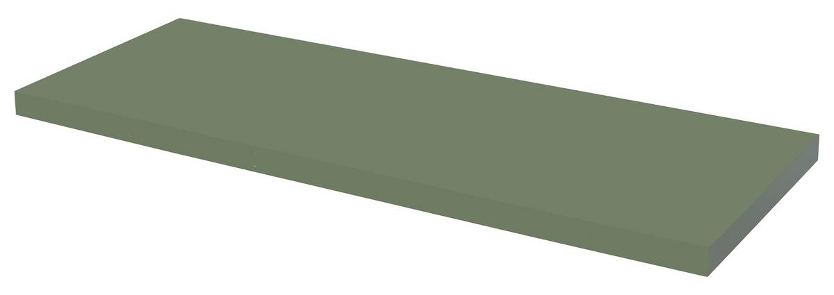 Poliță de perete ANJA -SB- - verde, Modern, material pe bază de lemn (60/3,8/23,5cm) - Modern Living