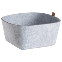 KOSZ UNIWERSALNY 857-120 - jasnoszary, Basics, tkanina (22/22/12cm) - Justinus