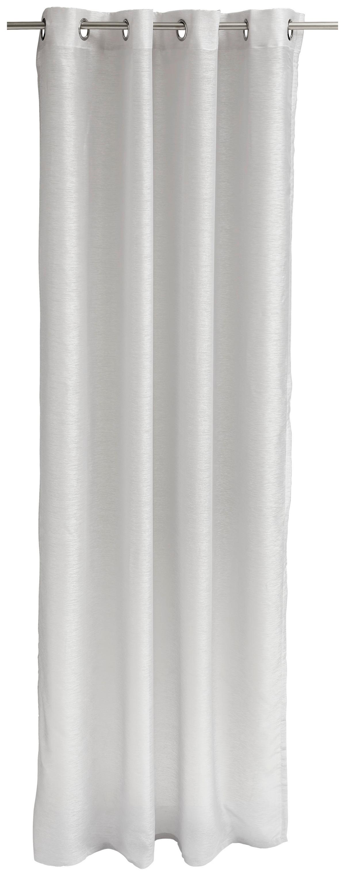 ZASŁONA NA PRZELOTKACH T-CLEAN TOM TAILOR - jasnoszary, Basics, tkanina (140/250cm) - Tom Tailor