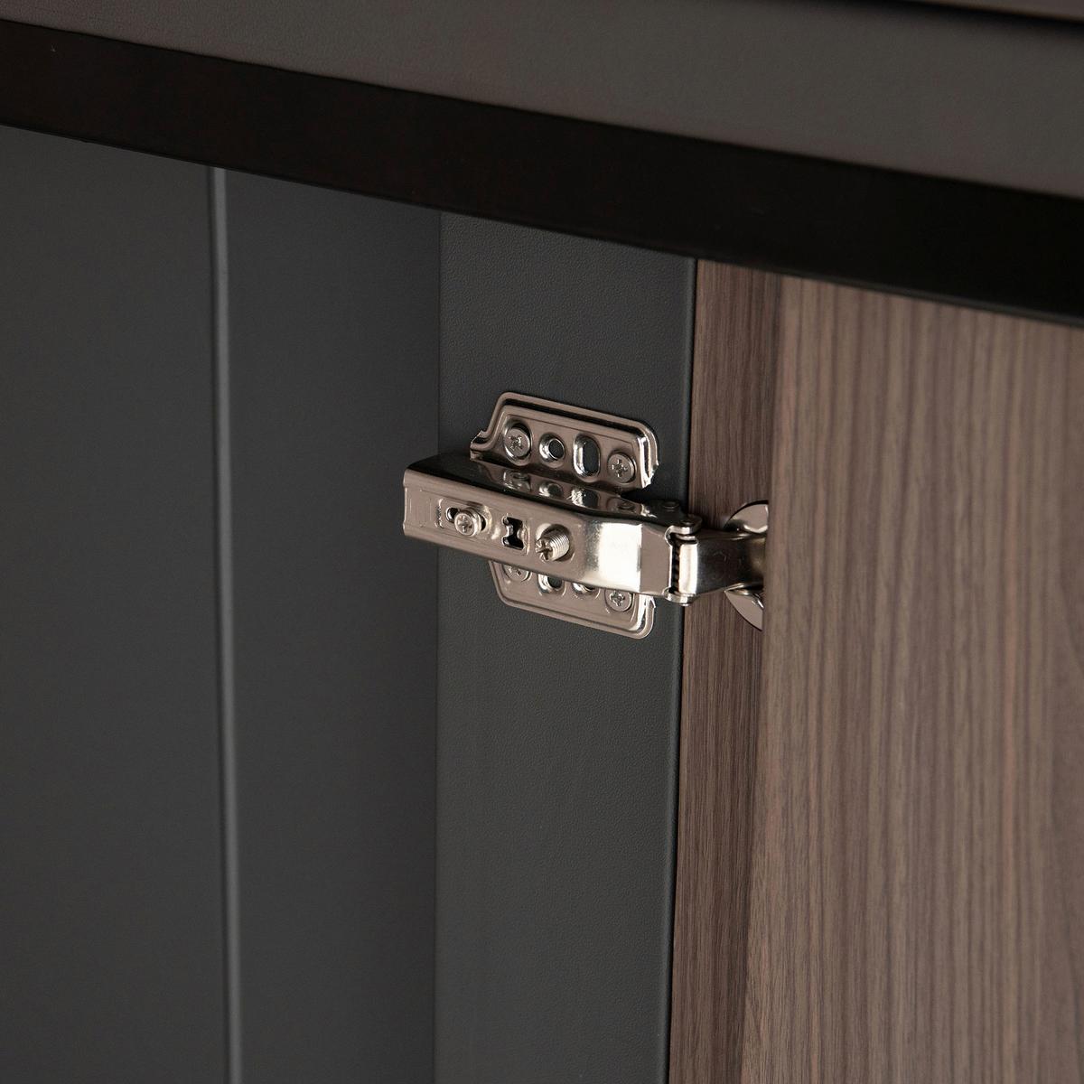 Gartenhaus Mambo Anthrazit/Dunkelbraun - Anthrazit/Dunkelbraun, Basics, Metall (220/226/94cm) - Modante