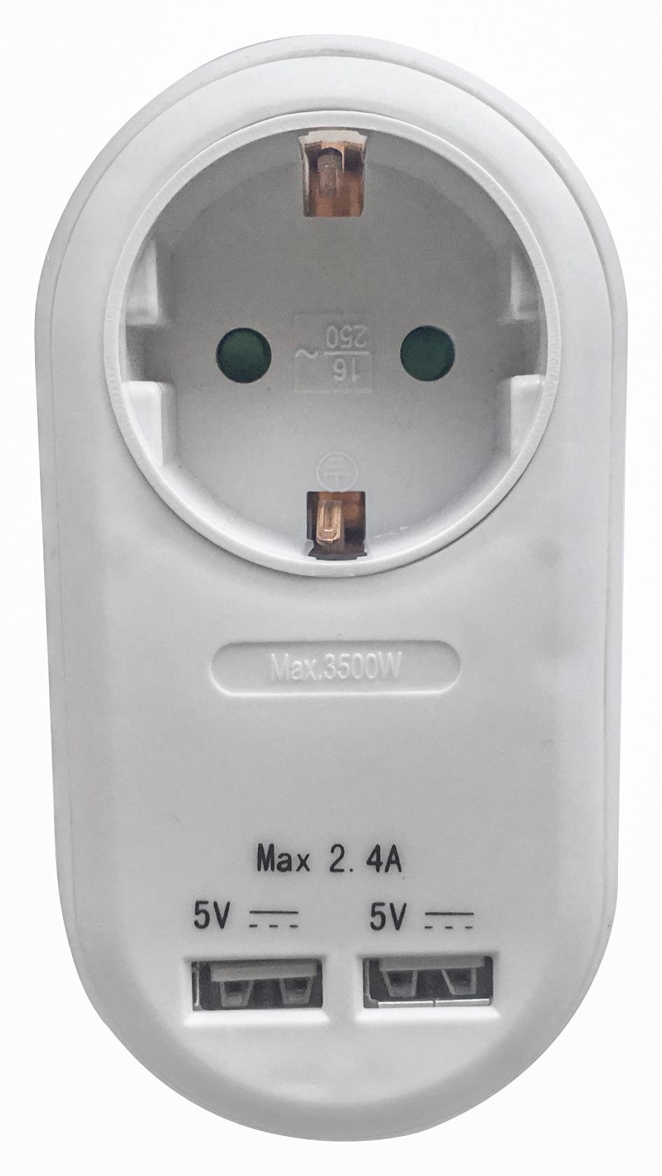 ADAPTER AMIR - plast (10,8/5,6/7,22cm) - Mömax