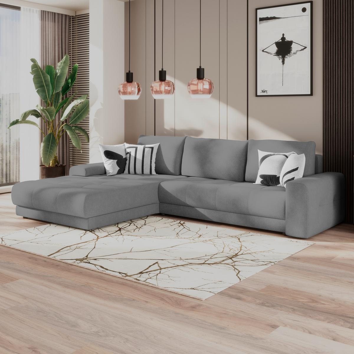 COLțAR - gri închis, Trend, textil (213/308cm) - Luca Bessoni