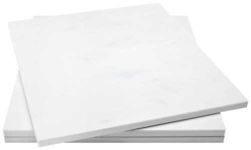 Einlegebodenset in Weiss, 3er Set - Weiss, Romantik / Landhaus, Holz (48,2/1,8/55,5cm) - Mömax