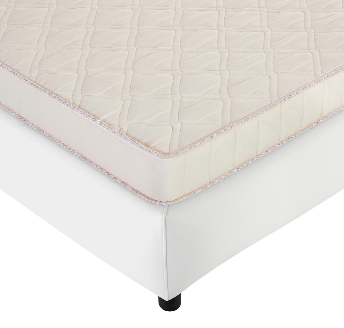 Kaltschaummatratze Basci Plus H2/3 ca. 140x200cm - Weiß, Basics, Textil (140/200cm) - P & B