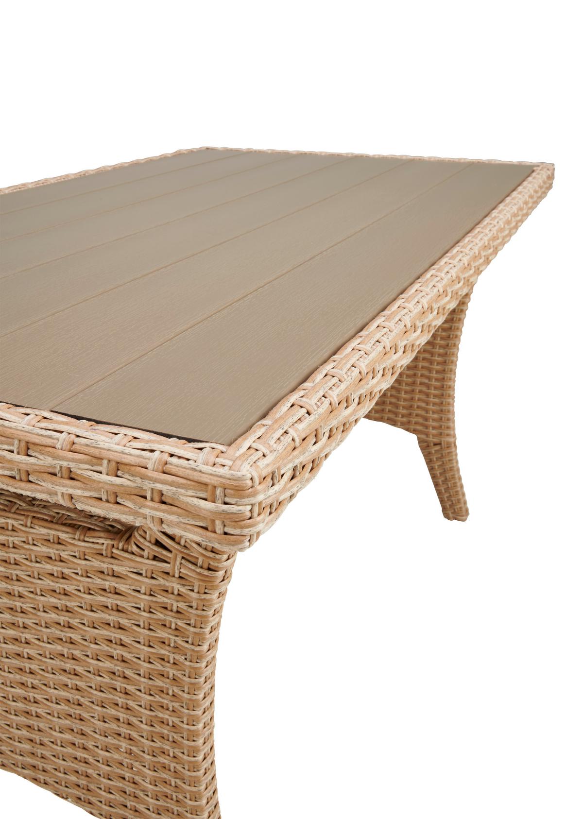 Lounge Garnitura Porto-multi, Svetlo Rjava, 6-Delni Set - svetlo rjava/siva, Moderno, umetna masa/tekstil (190/237cm) - Beldano