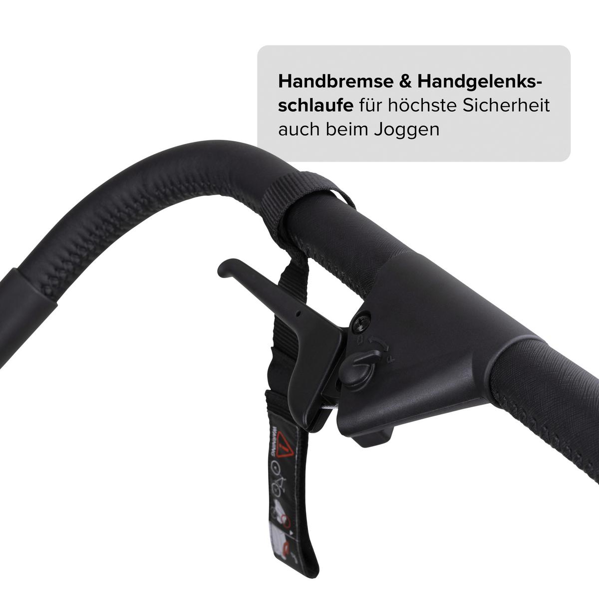 PRZYCZEPA ROWEROWA TOUR - oliwkowa zieleń, Basics, tkanina (109/80.5/111cm) - ABC Design