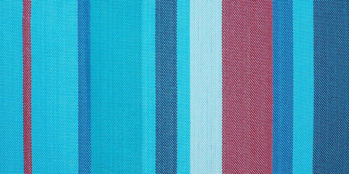 Hängematte Kingsize Hammock Outdoor Blau/Rot - Blau/Kirschrot, KONVENTIONELL, Textil (180/400cm) - La Siesta