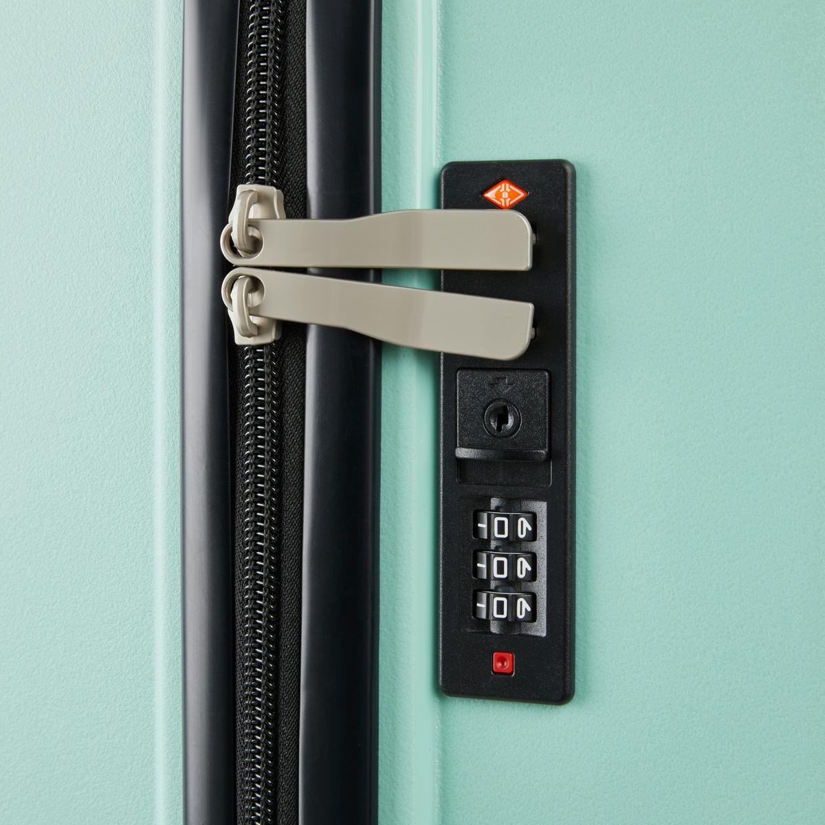 Reisekofferset Capri Mintgrün, 3-teilig - Mintgrün, KONVENTIONELL, Kunststoff/Textil - Mömax