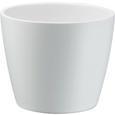 Blumentopf Luisa verschiedene Farben - Rosa/Weiß, MODERN, Keramik (12cm) - Based