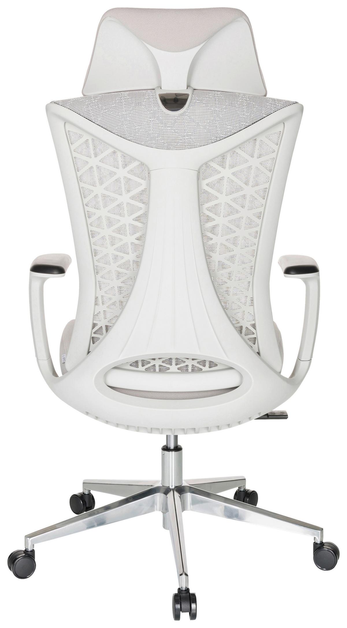 Pisarniški Stol Faleo W, Siva - srebrne barve/svetlo siva, Basics, kovina/umetna masa (67/115/69cm) - MID.YOU