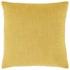 Kissenhülle Leinenoptik in Gelb ca.40x40cm - Messingfarben, Textil (40/40cm) - Premium Living