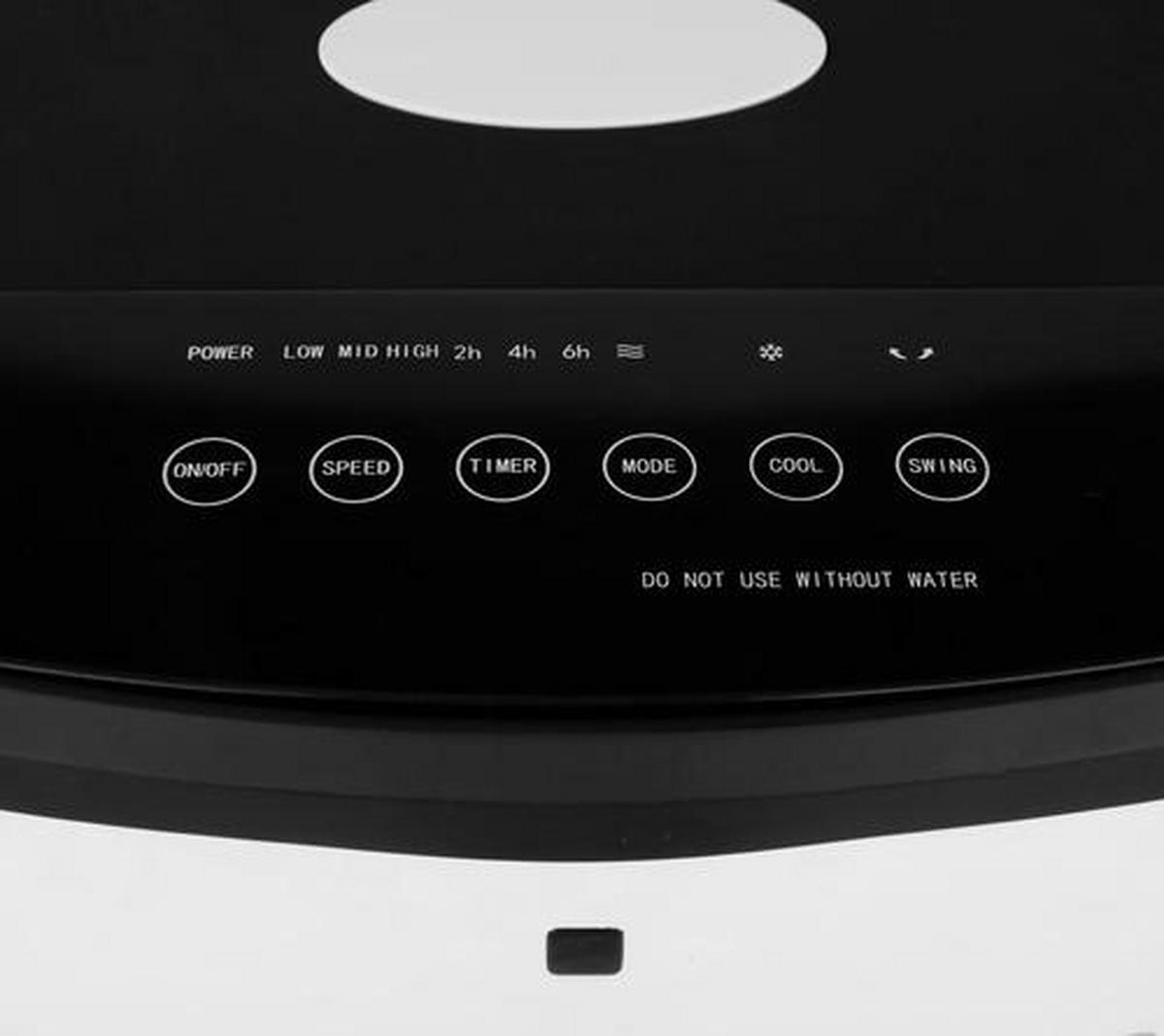 Luftkühler Sora max. 60 Watt - Weiss, Kunststoff (23/57/25cm) - Insido