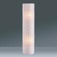 Lampadar Francesco -based- -top- - Culoare crom/Alb, KONVENTIONELL, Hârtie/Metal (27,5/120cm) - BASED