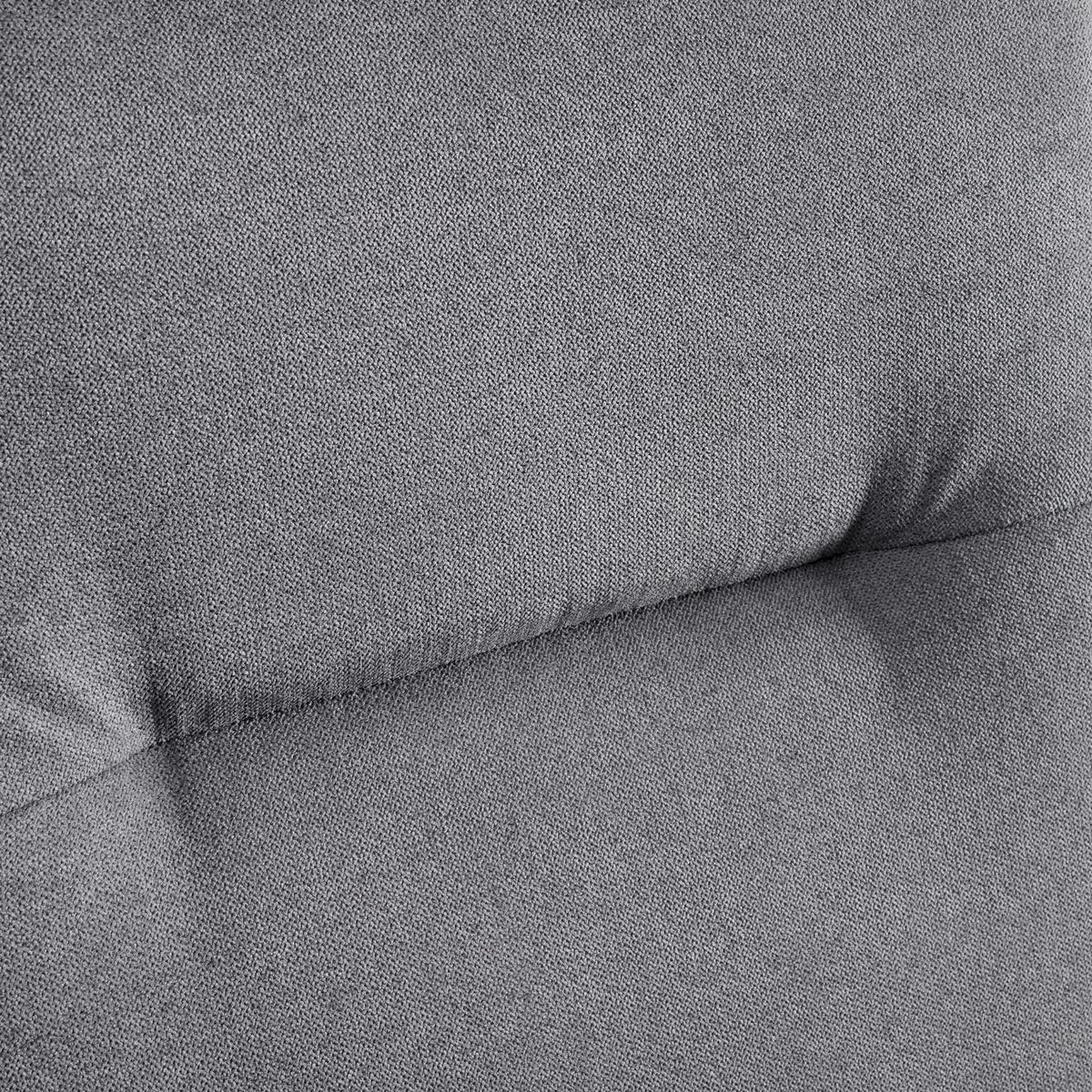 ZESTAW KRZESEŁ LEO - czarny/szary, Modern, metal/tkanina (49/99/68cm) - Bessagi Home