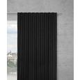 Fertigvorhang Anita in Schwarz, ca.135x255cm - Schwarz, Textil (135/255cm) - PREMIUM LIVING