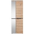 Dulap Pentru Hol Memphis - culoare lemn stejar/grafit, Modern, compozit lemnos (65/197/38cm) - Modern Living Dulap Pentru Hol Memphis - culoare lemn stejar/grafit, Modern, compozit lemnos (65/197/38cm) - Modern Living