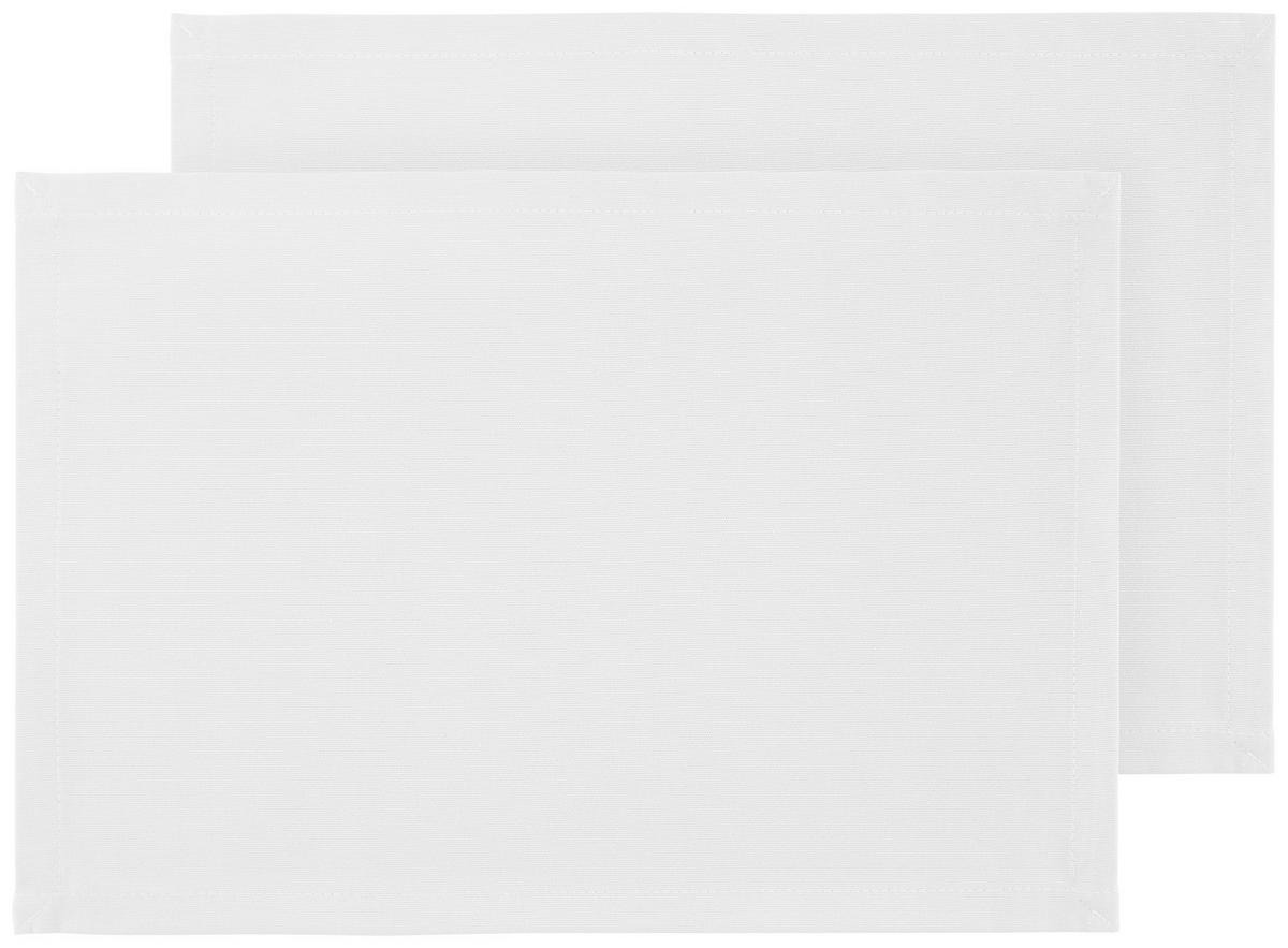 Étkezőalátét Steffi 33/45cm, 2db - fehér, textil (33/45cm) - Mary's
