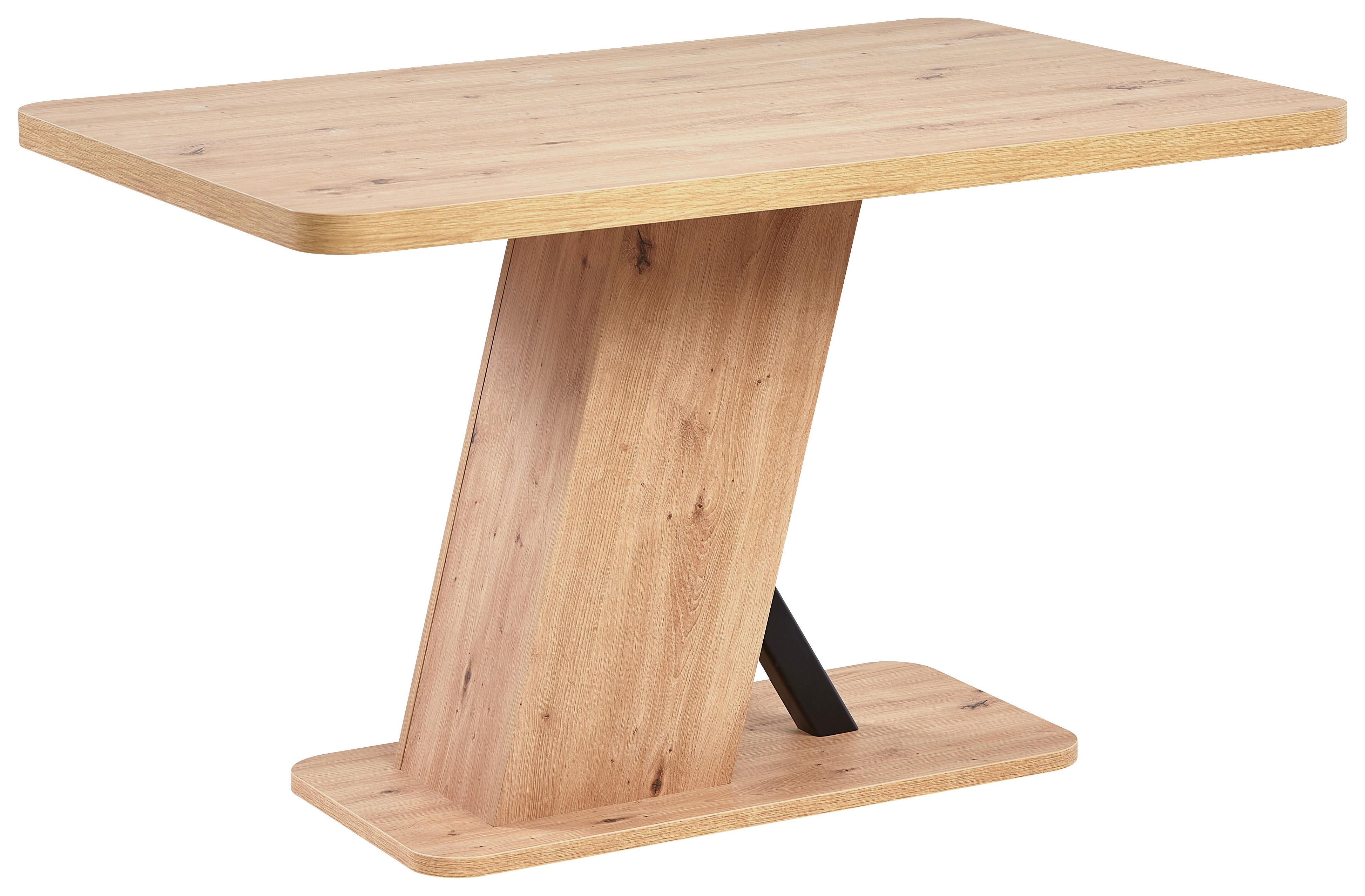 Esstisch in Eiche Artisan - Eiche Artisan, Basics, Holzwerkstoff (120/80/75cm) - Mömax
