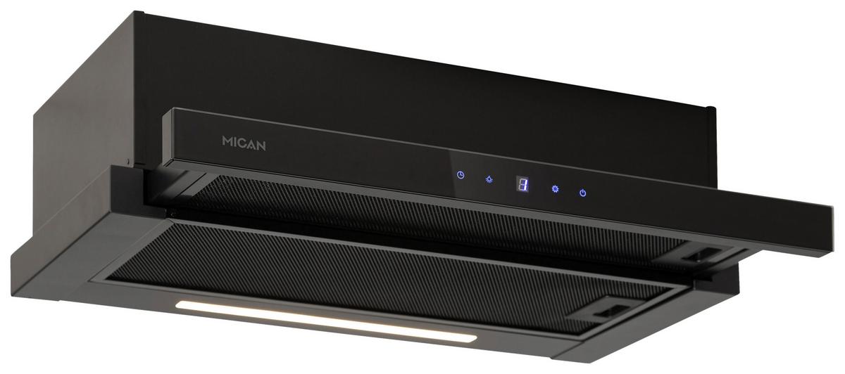 Dunstabzugshaube THA300TMFSA+ Schwarz - Schwarz, Basics, Metall (60/28-43/17,6cm) - Mican