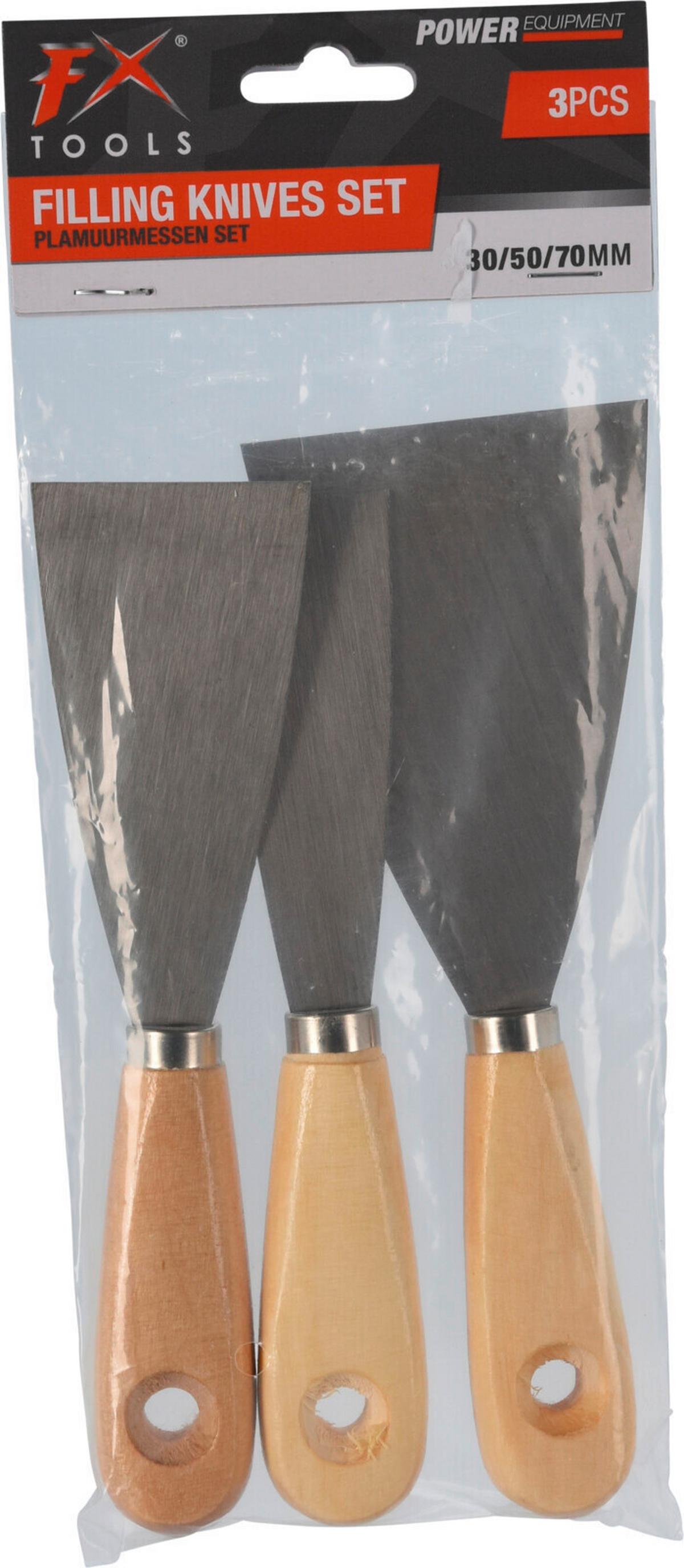 Spatula Szett 3db-Os - fém (11/2/27cm)