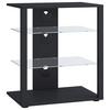 Stojalo Za Tv Folas, Črna - črna, Basics, umetna masa/leseni material (60/70/41cm) - MID.YOU