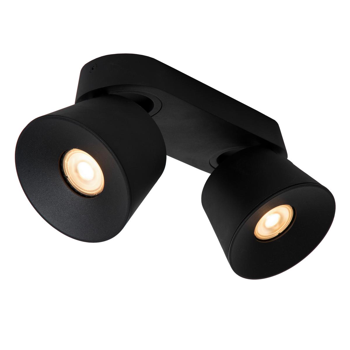 Strahler 09935/02/30 Trigono - Schwarz, Konventionell, Metall (22.5/10.5/9.8cm) - Lucide