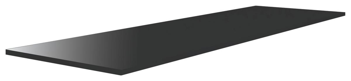 Oberplatte Unit in Anthrazit - Anthrazit, MODERN, Holzwerkstoff (182,6/42/1,6cm) - Based