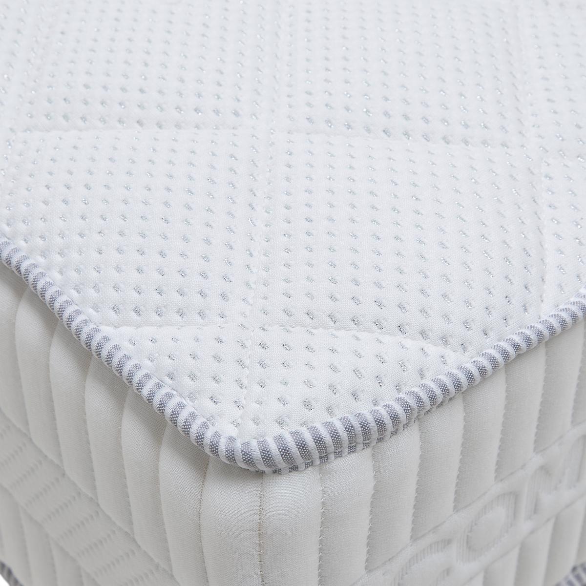 Boxspringbett Belano Creme ca. 200x200cm - Creme, KONVENTIONELL, Holz/Holzwerkstoff (200/200cm) - Premium Living