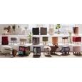 Hocker Braun - Schwarz/Braun, Kunststoff/Textil (40/42/40cm) - Modern Living Hocker Braun - Schwarz/Braun, Kunststoff/Textil (40/42/40cm) - Modern Living