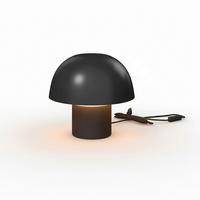 LAMPA STOŁOWA CARLA - czarny, Modern, metal (22,5/22cm) - Bessagi Home