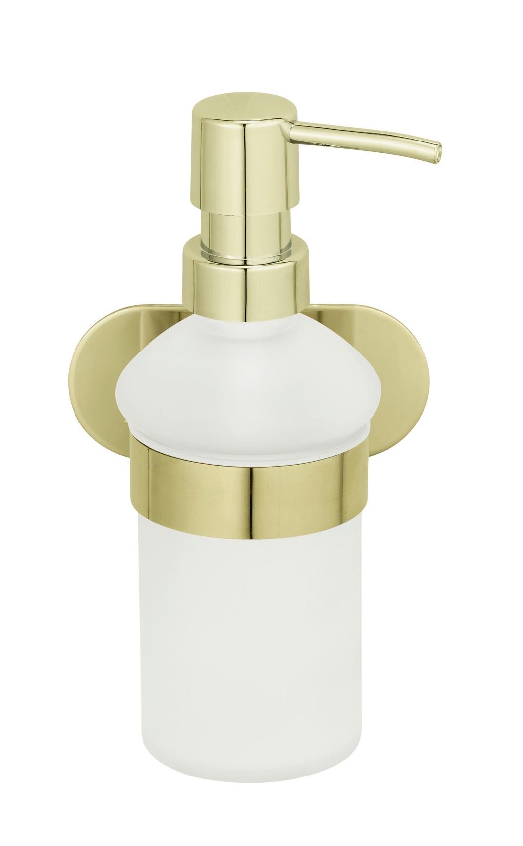 Seifenspender in Goldfarben - Goldfarben, Lifestyle, Metall (10/16,5/10,5cm) - Mömax