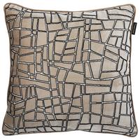 POSZEWKA NA PODUSZKĘ CRUZADO - taupe, tkanina (45/45cm) - Dieter Knoll