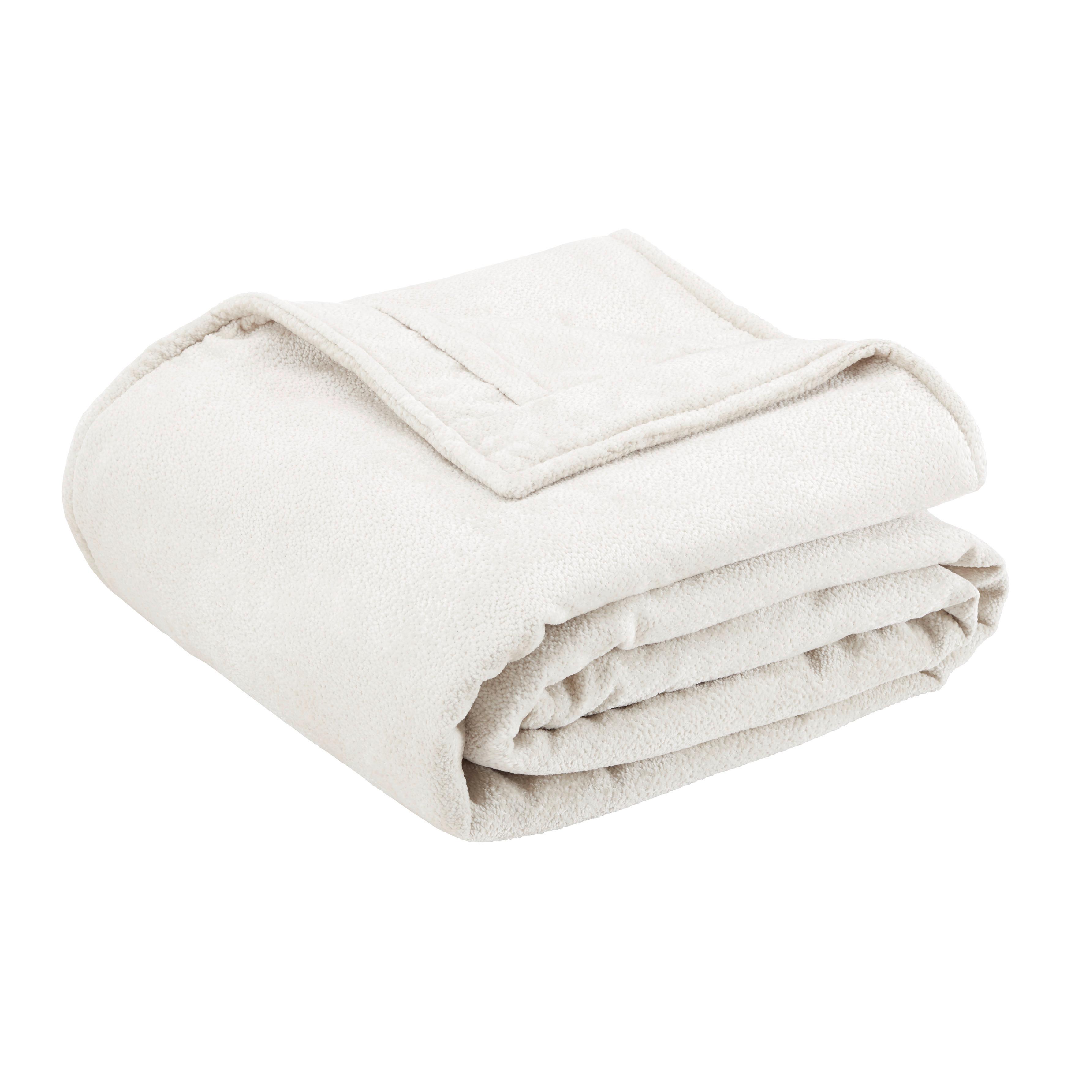 Odeja Lea, Krem - krem barve, tekstil (180/200cm) - Premium Living