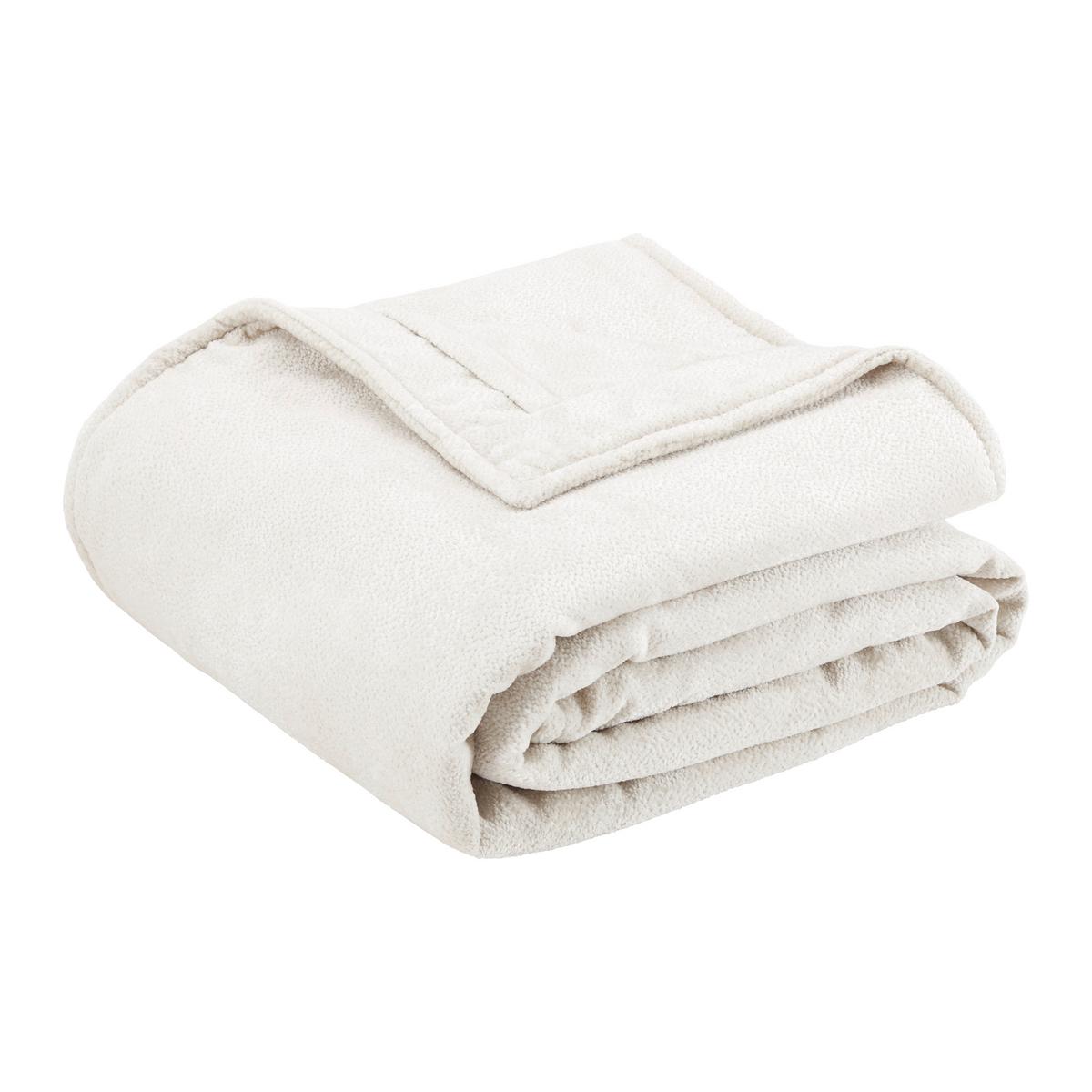 Odeja Lea, Krem - krem barve, tekstil (180/200cm) - Premium Living