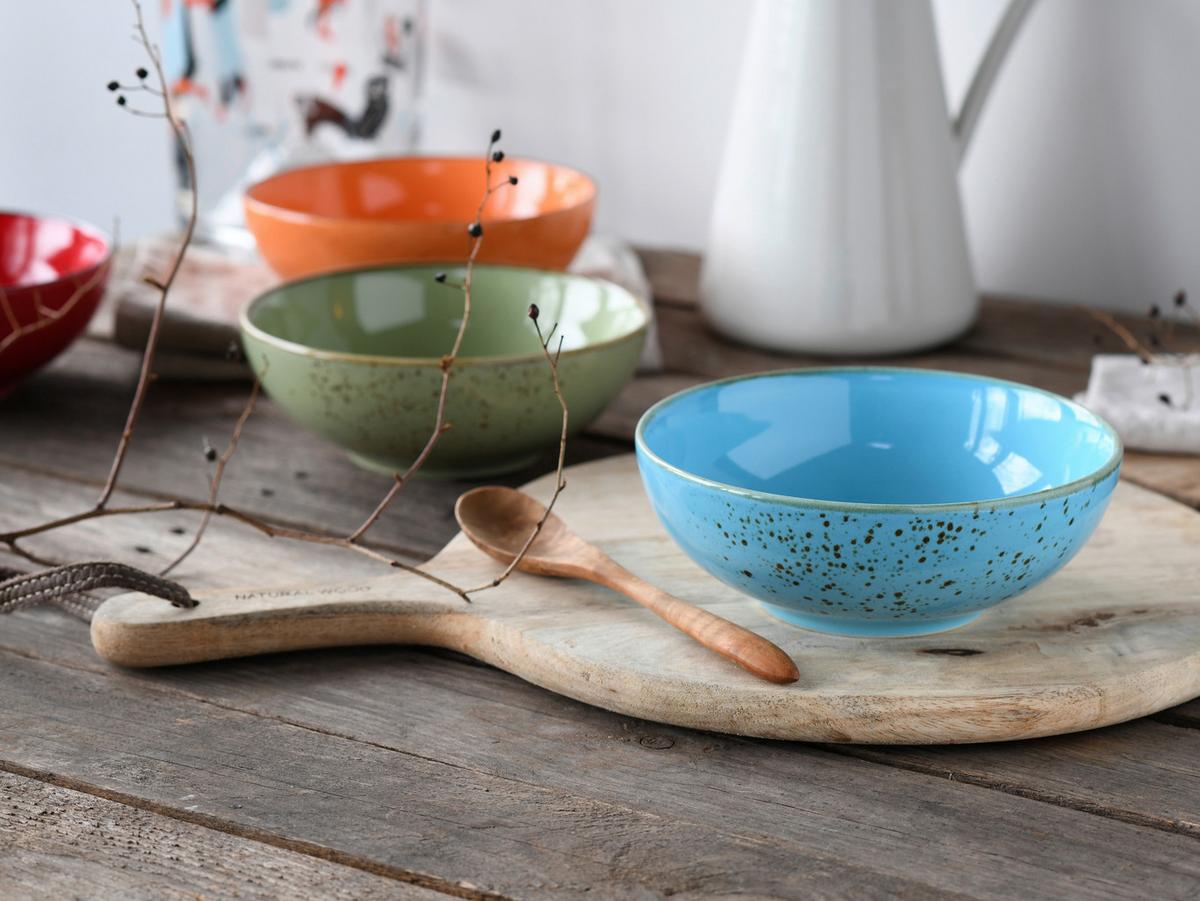 Set Posod Mediterran, 4-Delni - večbarvno, Design, keramika (16,5cm) - Creatable