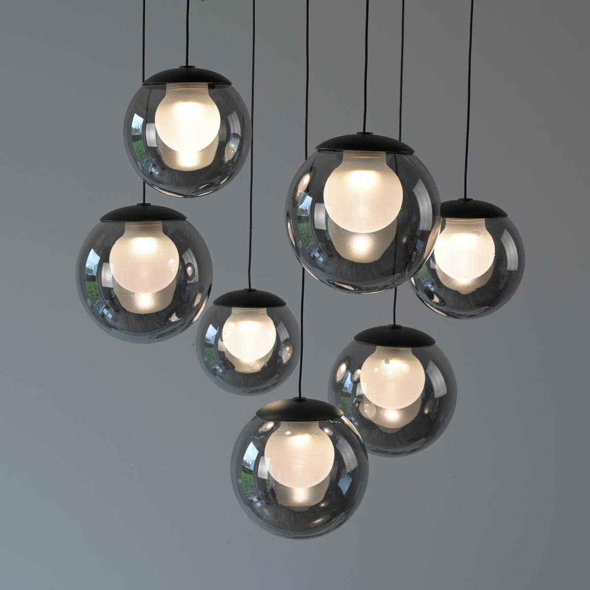 LAMPA WISZĄCA LED 2587-15 PURE POPUP - szary, Design, tworzywo sztuczne/metal (40/40/180cm) - Neuhaus PURE