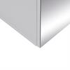 HÖGSKÅP BASIX -EXKLUSIV- - vit/kromfärg, Basics, trämaterial/glas (30/185/39,6cm) - Mömax