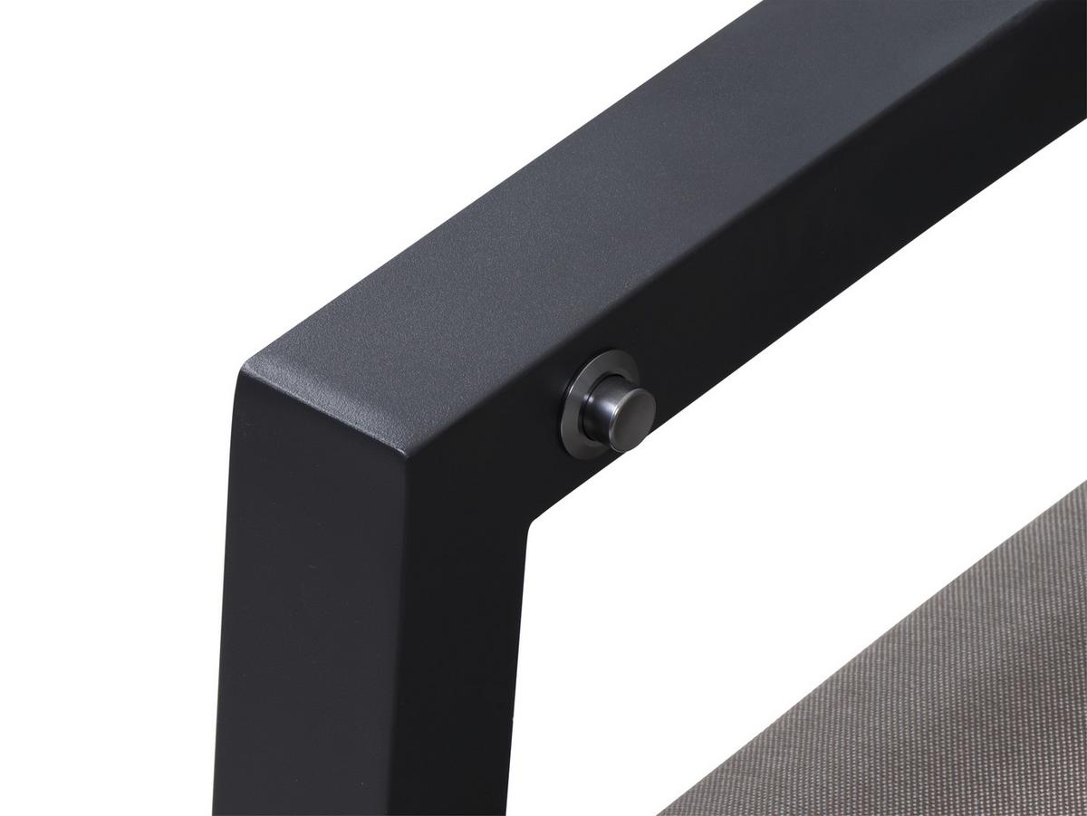 Loungegarnitur Corido 4-tlg. Grau - Grau, Basics, Keramik/Kunststoff (72/103/83cm) - Siena Garden
