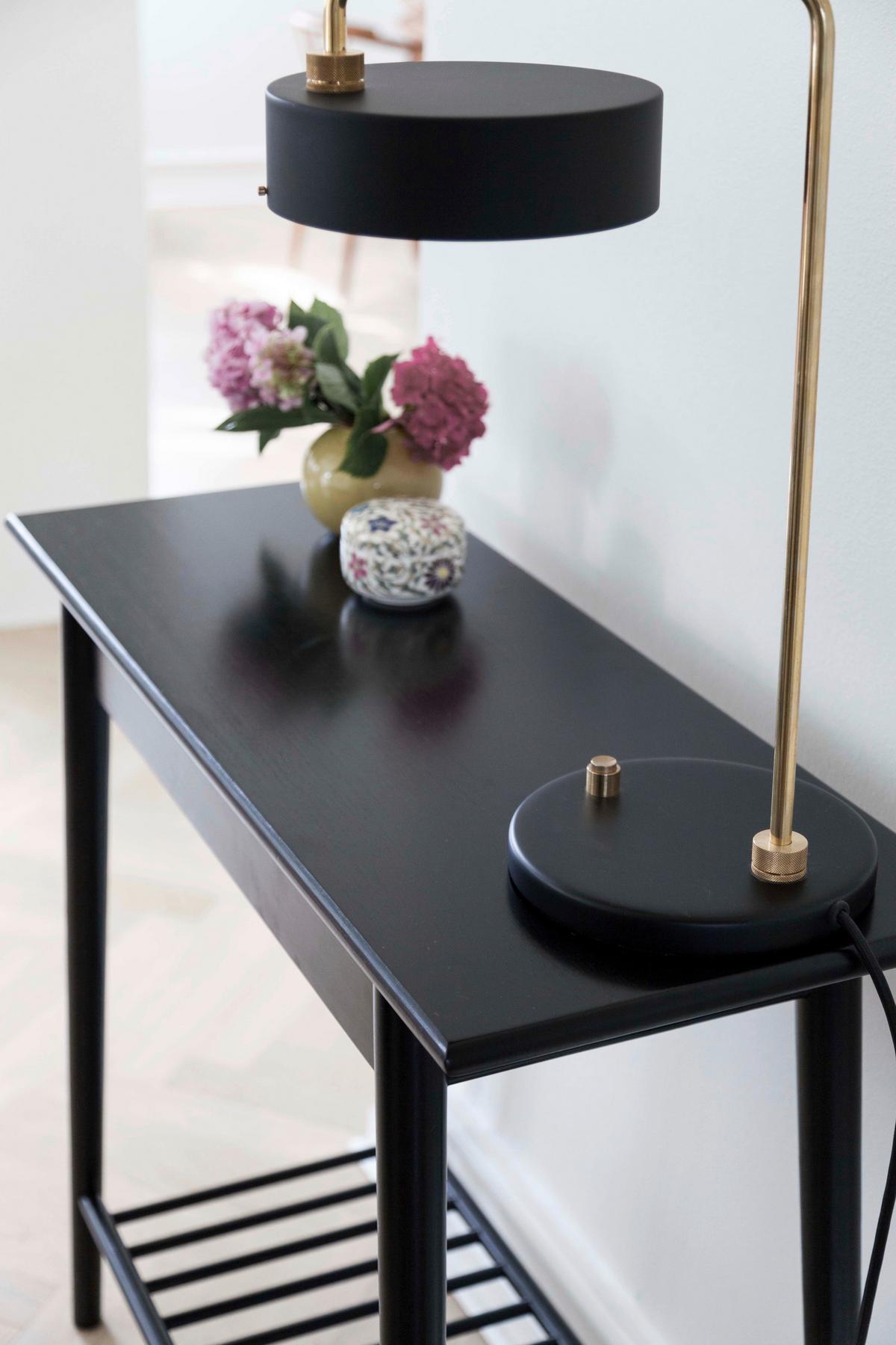 KONSOLENTISCH NOBLE 2165020 - Schwarz, ROMANTIK / LANDHAUS, Holz (90/35/80cm) - MID.YOU